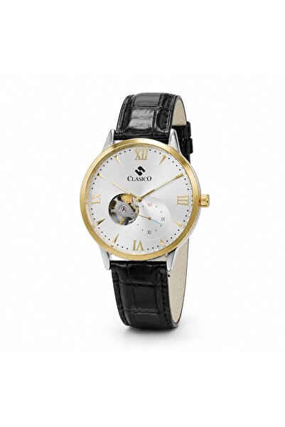Clasico Monarch Luxury Men’s Automatic Mechanical Watch 42mm – Genuine Leathe...