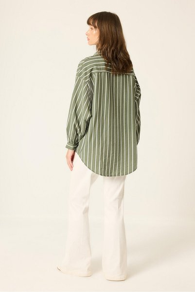 Touché Privé Striped Relax Poplin Shirt