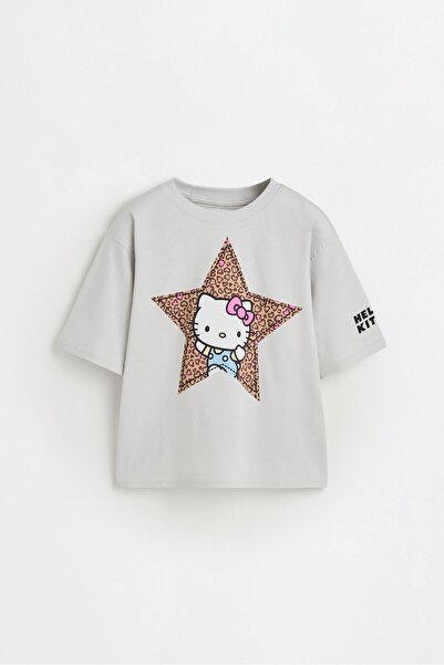 LEFTIES Hello Kitty ©SANRIO hayvan desenli t-shirt