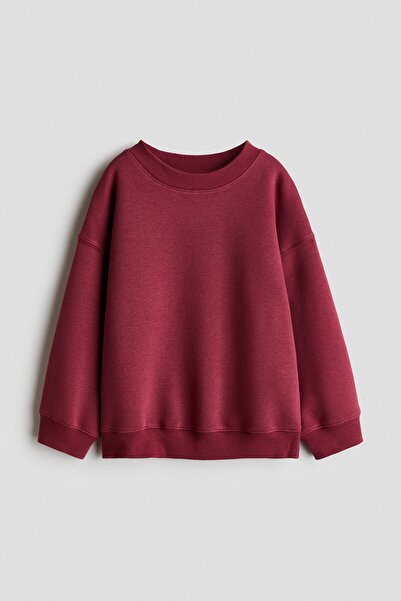 H&M İçi Tüylü Sweatshirt