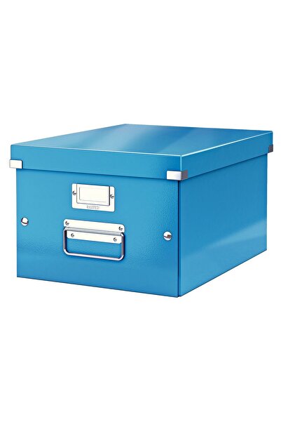 MC Micostore Leitz click&store medium blue storage box