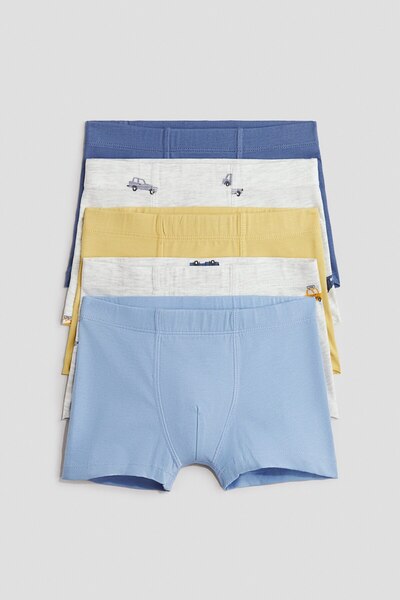 H&M 5'li Pamuklu Boxer Şort