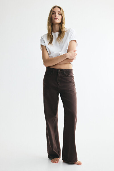 H&M Wide High Waist Jeans