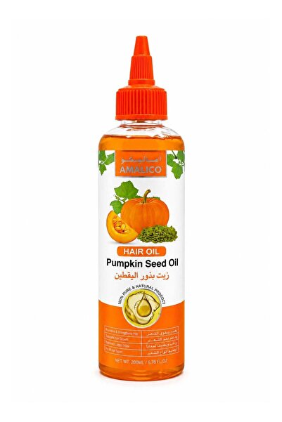 Amalico Pumpkin Seed Hair Oil 200ml - Strengthening & Nourishing for Hair Growth