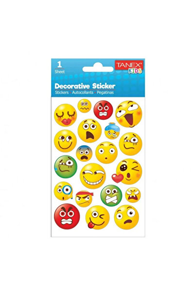 MC Micostore Sticker puffy smiley faces tnx-25015 tanex