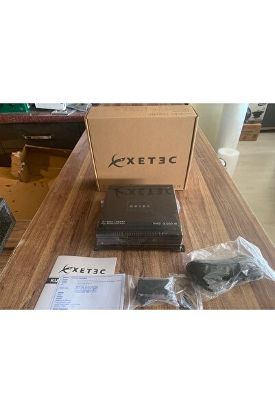 XETEC Deniz Sound Garage Xİ-3000.1 SMART Amfi 1 Ohm 1X3000 Rms 2 Ohm 1x3000 R...
