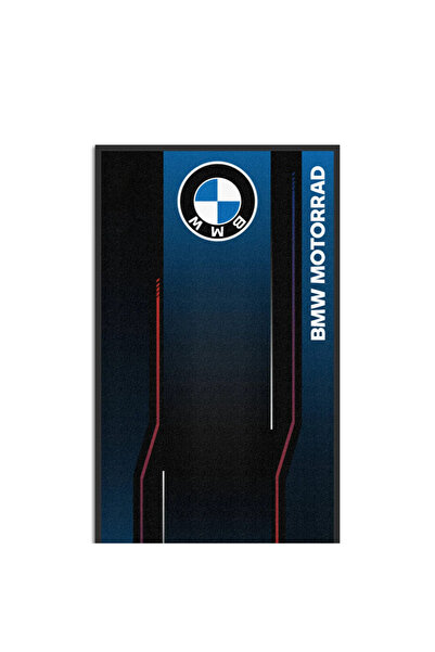 Kişiye Özel (Özelleştirilebilir) Motosiklet Matı - Garaj Halısı Motor Altı Pedi 100x200 cm