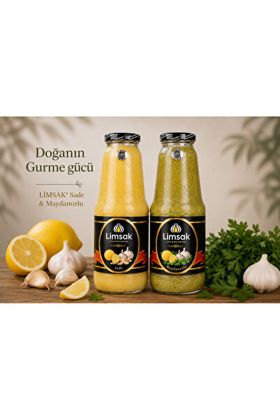 limsak LİMSAK® Gurme Karışımları | Sade & Maydanozlu Fermente Limon Sarımsak ...