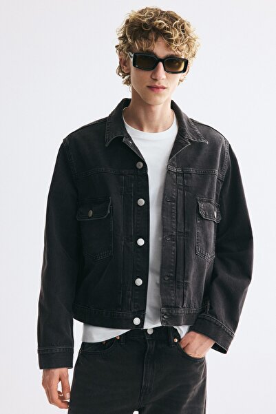 H&M Kot Trucker Ceket