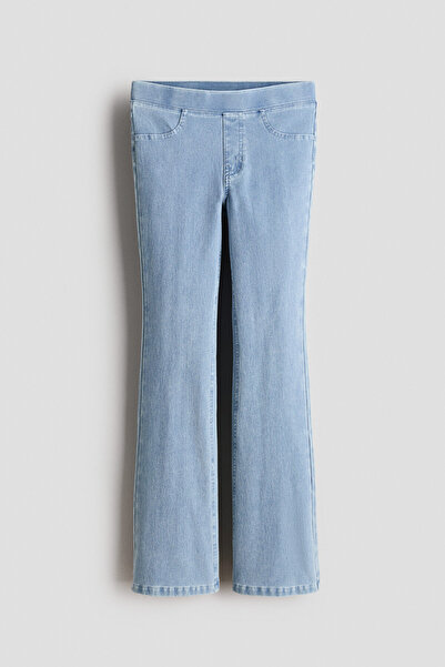 H&M Kot Görünümlü İspanyol Paça Jegging