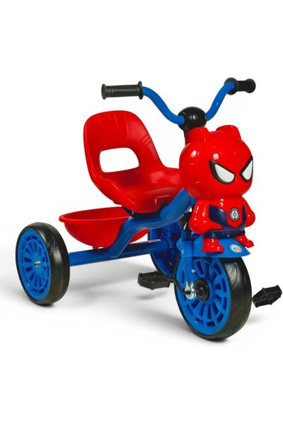 ALBADER Kids Tricycle, Three Wheel Toddler Bike for Boys and Girls with Carto...