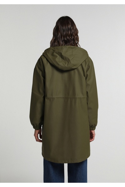 Colin's Palton verde pentru femei Regular Fit Pu