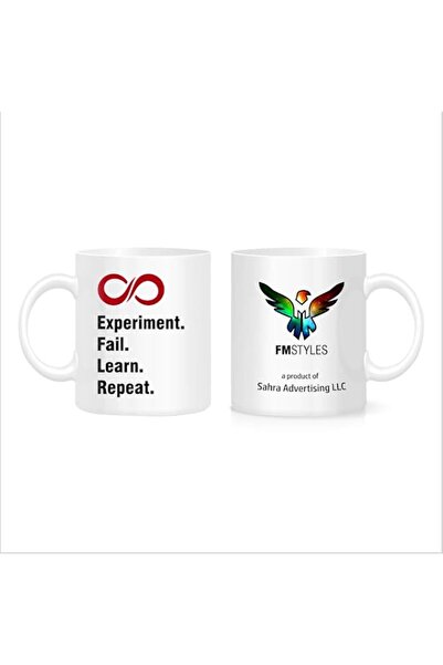 Generic FMstyles Experiment, Fail, Learn, Repeat - MUG-WHITE-FMS589