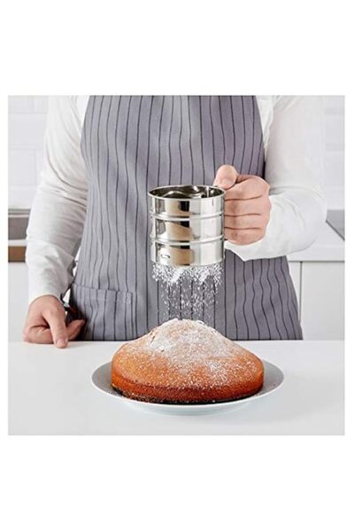 Generic Discount Seller IDEALISK Flour Sifter, Stainless Steel 9.5x10.5 cm fo...