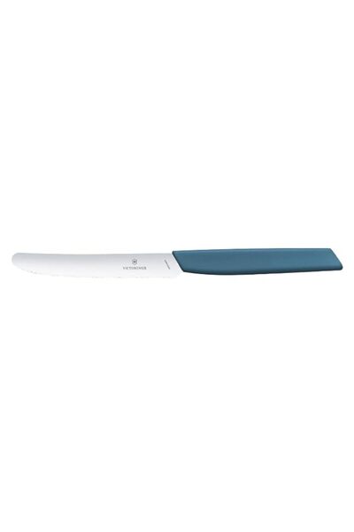 Generic Victorinox Swiss Modern Tomato and Table Knife, 11 cm Size, Blue