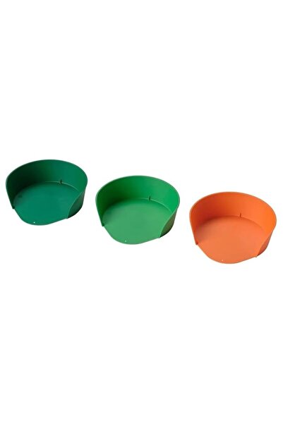 Generic KNP Preparation bowl, mixed colours, 18 cm (3 PC)- These 3 preparatio...