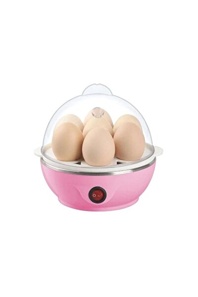 Generic Multi-Functional Electric Eggs Boiler Steamer 350 W 45573 Pink/Clear