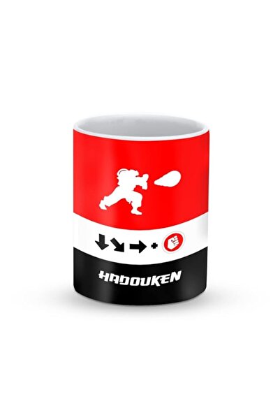 Generic Stylizedd Premium Ceramic Designer Mug (11oz, Hadouken)