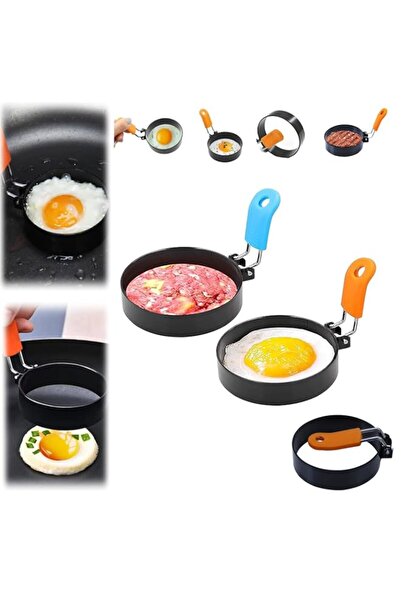 Generic Egg Ring Set, 2 Pack Stainless Steel Cooking Rings, Round Omelette Mo...
