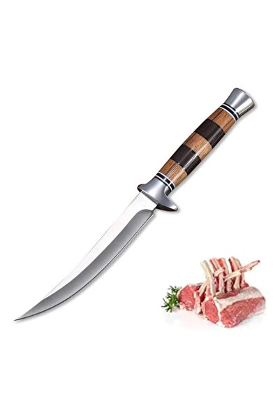 Generic 5 Inch Boning Knife, 5Cr15 Steel Butcher Meat Cleaver, High Carbon St...