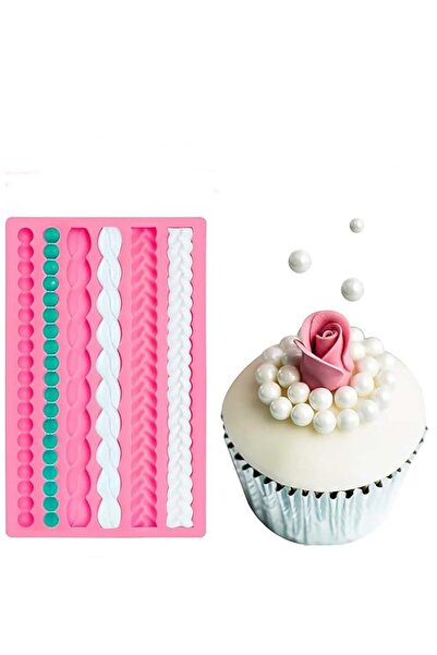 Generic Tazweeq Rope Mould, Pearl Fondant Mould, Bubble Mould, Fondant Silico...