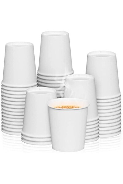 Generic Khaleej Pack 8oz White Premium Paper Cups – Disposable Coffee Cups fo...