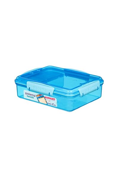 Generic Sistema 975ml Snack Attack Duo Box Blue, 41482