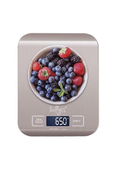 Generic Bulfyss Stainless Steel Digital Kitchen Weighing Scale & Food Weight ...