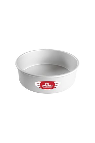 Generic Fat Daddio's Prd-103 Round Cake Pan Anodized Aluminum, Silver 25.4 X ...