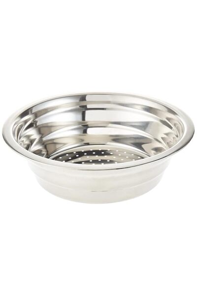 Generic RAJ STAINLESS STEEL BOYA COLANDER, 32 CM , SILVER, SSB016 , 1 PC