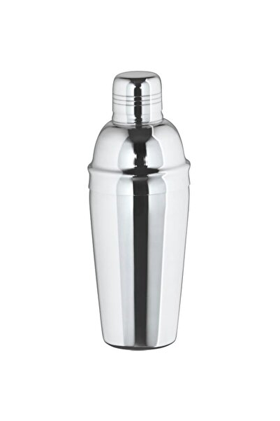 Generic CSH0070 Cocktailshaker 3-Piece Polished 0.7 Litre, Silver