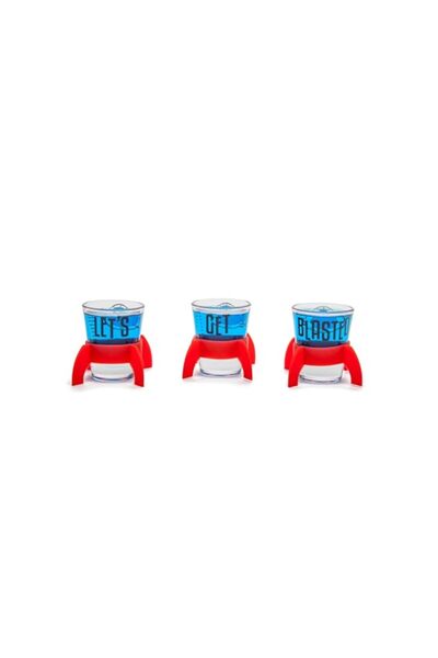 Generic BigMouth Inc Blasted Shot Glass Set