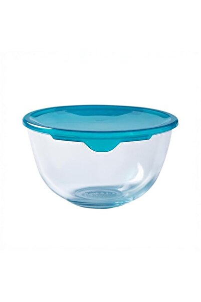 Generic Pyrex Prep & Store 2.2L Mixing Bowl with Lid – Ideal for Meal Prep an...