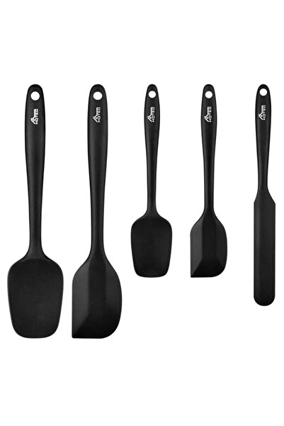 Generic HOTEC 600℉ Heat Resistant BPA-Free Silicone Rubber Spatula Set,Kitche...