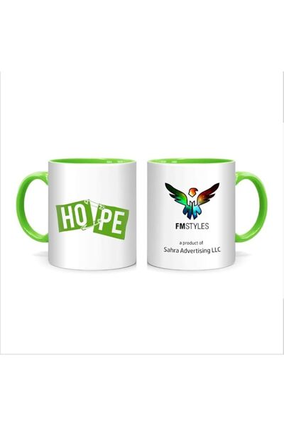 Generic FMstyles Hope Pin Mug, Green, FMS539
