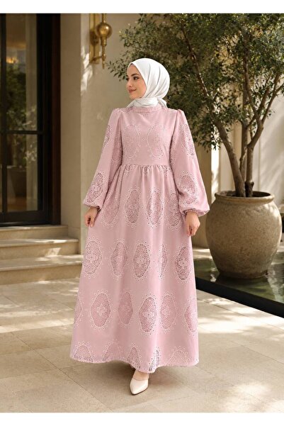 Moda Fatma Viskon yokma elbise