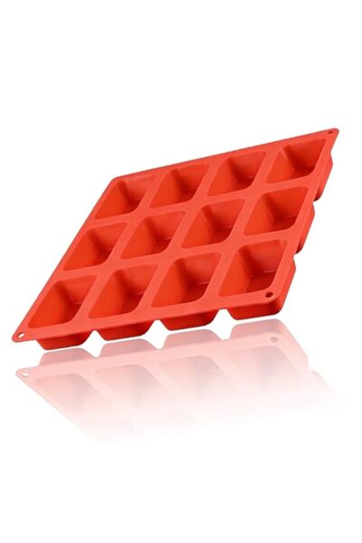 Generic Sweet seven Non-Stick Silicone Loaf Pan – 12-Cavity Baking Mold for B...