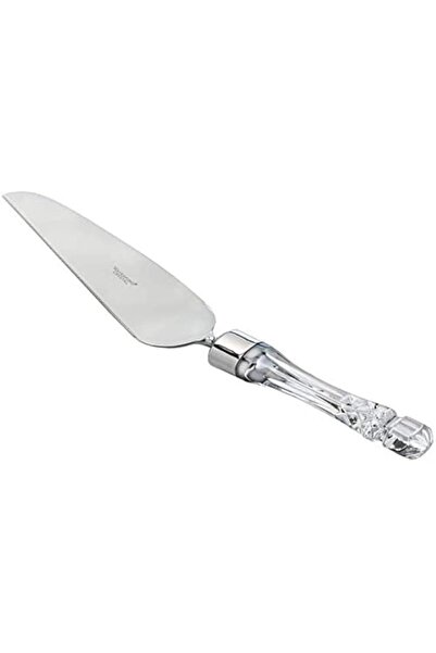 Generic HALAMODO Crystal Lismore Offset Pie Server