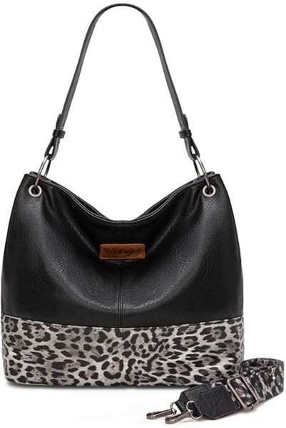 Montana West Wrangler Hobo Bags for Women Vegan Leather Top Handle Shoulder P...