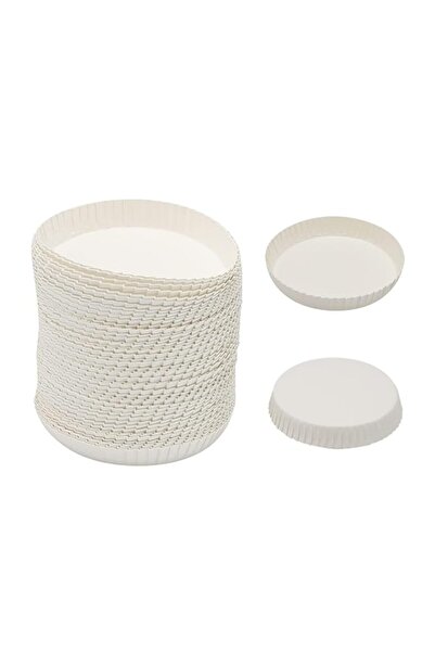Generic 100pcs Disposable Cup Coverware 8.5 X 8.5cm Coffee Cup Drinking Lid P...