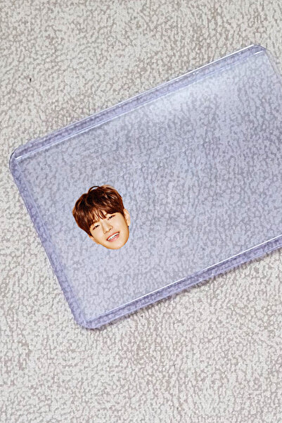 SARANG Seungmin - Straykids Şeffaf Kimlik Kılıfı - Ehliyet, Nufüs Cüzdanı, Okul Kartı, Akbil Kılıfı