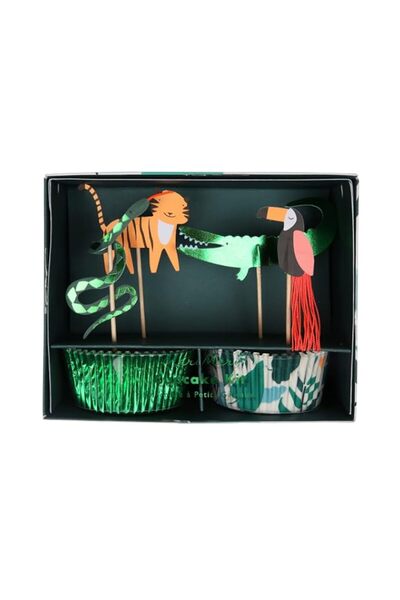Generic Meri Meri Go Wild Cupcake Kit