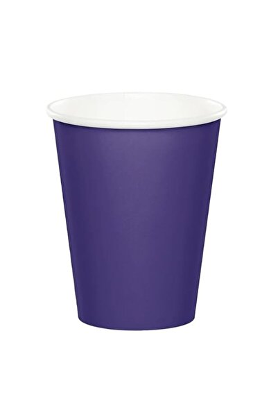 Generic Touch Of Color Purple Paper Cups 9Oz 24Count Birthday & Party Decorat...