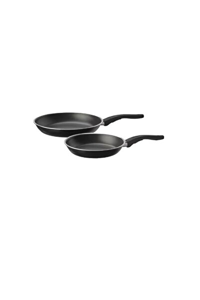 Generic Frying Pan, Set Of 2, Black