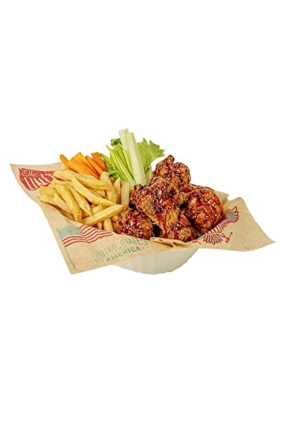 Generic Restaurantware 25 oz Cream Plastic Oval Food Serving Basket - Disposa...