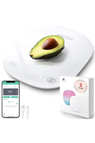 Generic Arboleaf Smart Food Kitchen Scale, 22lb Digital Food Scale with Nutri...