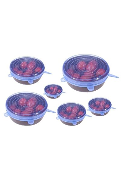 Generic Silicone Stretch Lids, 6 Pcs Reusable Durable Stretchable Versatile S...