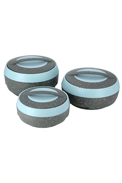 Generic 3Pcs 1.5L, 2.5L & 3.5L Cosmos Insulated Casserole | Super PU Insulati...