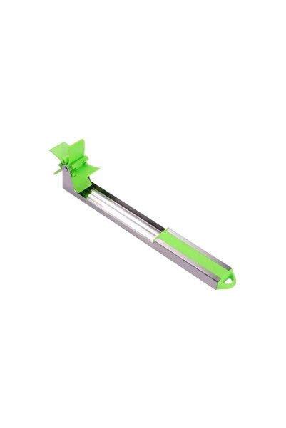 Generic 2-Piece Watermelon Slicer Green/Silver