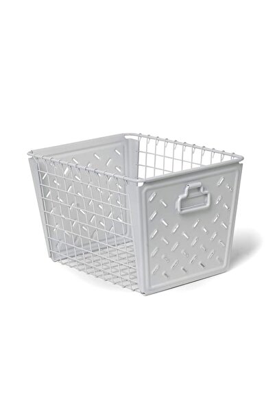 Generic Spectrum Diversified Macklin, Stamped Steel & Wire Basket for Closet ...